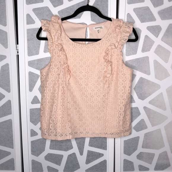 Monteau Tops - Monteau Ruffle Top